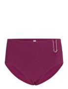 Glow Bikini Full Brief Swimwear Bikinis Bikini Bottoms High Waist Bikinis Purple Chantelle Beach