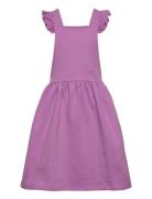 Silja Pinafore Dress Dresses & Skirts Dresses Casual Dresses Sleeveless Casual Dresses Purple Ma-ia Family