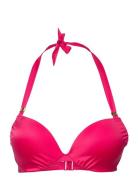 Jamena Bikini_Top Swimwear Bikinis Bikini Tops Wired Bikinitops Pink Dorina