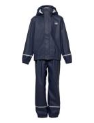 Lwjori 200 - Pu Rain Set Outerwear Rainwear Rainwear Sets Brown LEGO Kidswear
