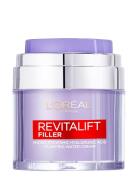 L'oréal Paris Revitalift Filler Replumpling Water Cream 50 Ml Beauty Women Skin Care Face Moisturizers Night Cream Nude L'Oréal Paris