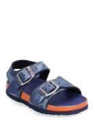 Sl Shark Jelly Pu Leather Multi Blue Shoes Summer Shoes Sandals Blue Scholl