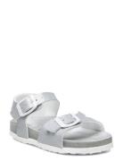 Sl Dolphin Jelly Patent Silver Shoes Summer Shoes Sandals Silver Scholl