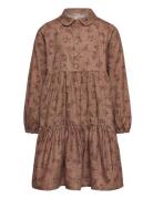 Dress Felucca Dresses & Skirts Dresses Casual Dresses Long-sleeved Casual Dresses Pink Wheat