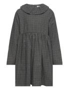 Dress Violetta Dresses & Skirts Dresses Casual Dresses Long-sleeved Casual Dresses Black Wheat