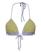 Uni Top 14675 Swimwear Bikinis Bikini Tops Triangle Bikinitops Multi/patterned Samsøe Samsøe