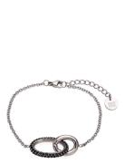 Harper Bracelet Black/Silver Accessories Jewellery Bracelets Chain Bracelets Silver Bud To Rose