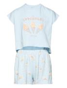 Nkfnightset Cap Icecream Pyjamassæt Blue Name It