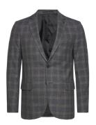 Tucker Xo Blazer Suits & Blazers Blazers Single Breasted Blazers Grey Clean Cut Copenhagen