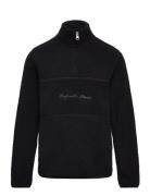 Jorhays Halfzip Fleece Jacket Bf Jnr Outerwear Fleece Outerwear Fleece Jackets Black Jack & J S