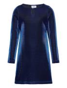 Jaloop Dress Dresses & Skirts Dresses Casual Dresses Long-sleeved Casual Dresses Blue Grunt
