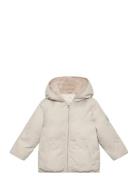 Cotton Quilted Jacket Outerwear Jackets & Coats Quilted Jackets Cream Mango