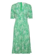 Dvf Jemma Dress Knælang Kjole Green Diane Von Furstenberg