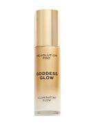 Revolution Pro Goddess Glow Illuminator Radiant Light Makeupprimer Makeup Nude Revolution PRO