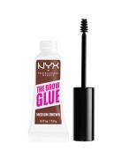 Nyx Professional Makeup, The Brow Glue Instant Brow Styler, 03 Medium Brown, 5 G Øjenbrynsgel Makeup Brown NYX Professional Makeup