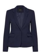 Vmsara Ls Slim Blazer Boo Blazers Single Breasted Blazers Navy Vero Moda