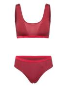 Underwear Gift Set Lingerie Bras & Tops Soft Bras Tank Top Bras Red Calvin Klein