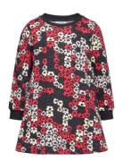 Maassa Pikkuinen Unikko Ii Dresses & Skirts Dresses Casual Dresses Long-sleeved Casual Dresses Multi/patterned Marimekko