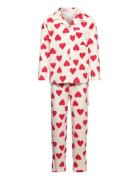 Pajama Hearts Pyjamassæt Multi/patterned Lindex