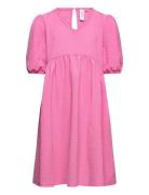Vmkassi 2/4 Abk Dress Wvn Girl Dresses & Skirts Dresses Casual Dresses Short-sleeved Casual Dresses Pink Vero Moda