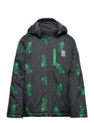 Lwjesse 606 - Jacket Outerwear Shell Clothing Shell Jacket Green LEGO Kidswear