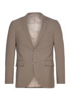 Mageorge F Suits & Blazers Blazers Single Breasted Blazers Brown Matinique