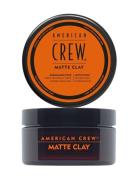 Pucks Matte Clay 85 Gr Stylingcreme Hårprodukter Nude American Crew