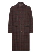 Maximilian Harris Tweed Wool Coat Uldfrakke Frakke Brown Les Deux