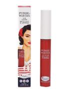 Purseworthy Lip Gloss Tote Lipgloss Makeup Red The Balm