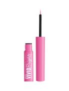 Vivid Brights Liquid Liner - Don't Pink Twice Eyeliner Makeup Nude NYX Professional Makeup