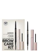 Brow Care Kit Medium Brown Øjenbrynsblyant Makeup Black Anastasia Beverly Hills