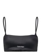 Bandeau-Rp Swimwear Bikinis Bikini Tops Bandeau Bikinitops Black Calvin Klein