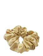 Mulberry Silk Scrunchie Gold Accessories Hair Accessories Scrunchies Gold Lenoites