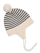 Baby Pompom Hat Accessories Headwear Hats Baby Hats Multi/patterned FUB