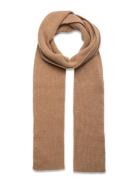 Gp Unisex Wool Scarf - Taupe Accessories Scarves Winter Scarves Beige Garment Project