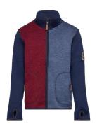 Mossa Fleece Jacket Outerwear Fleece Outerwear Fleece Jackets Blue Ebbe Kids