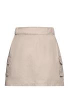 Kogfranches Short Cargo Skirt Pnt Dresses & Skirts Skirts Short Skirts Beige Kids Only