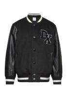 Jacket Baseball Bomberjakke Black Lindex