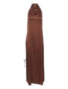 Walerygz Maxi Dress Knælang Kjole Brown Gestuz