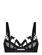 Sting Uf Lingerie Bras & Tops Wired Bras Black Hunkemöller