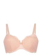 Marine Pd Lingerie Bras & Tops Push Up Bras Pink Hunkemöller