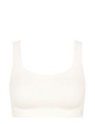 Sloggi Zero Feel 2.0 Top Lingerie Bras & Tops Soft Bras Tank Top Bras White Sloggi