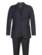 H-Huge-2Pcs-Peak-232 Suits & Blazers Blazers Single Breasted Blazers Navy BOSS