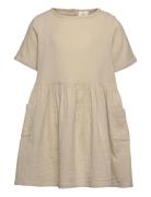 Tnfaisa S_S Dress Dresses & Skirts Dresses Casual Dresses Short-sleeved Casual Dresses Beige The New