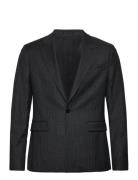 Androm Blazer Suits & Blazers Blazers Single Breasted Blazers Grey AllSaints