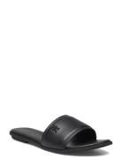 Pop Color Mule Sandal Shoes Mules & Slip-ins Flat Mules Black Tommy Hilfiger