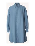 Arabella Lyocell Dress Knælang Kjole Blue Lexington Clothing