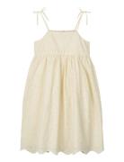 Gunhild Anglaise Dress Dresses & Skirts Dresses Casual Dresses Sleeveless Casual Dresses Cream Liewood