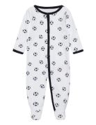 Nbmnightsuit W/F Football Noos Pyjamas Sie Jumpsuit Multi/patterned Name It