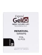 Gel Iq Rem Wraps Foil 10Pcs Beauty Women Nails Nail Polish Removers Nude Depend Cosmetic
